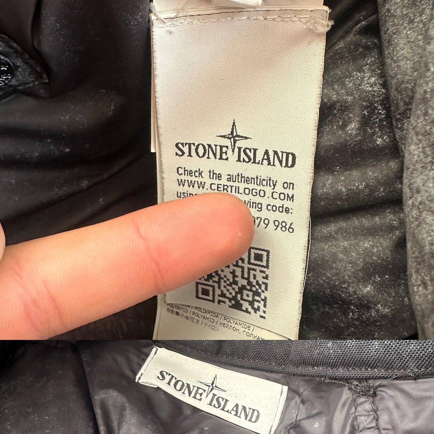Stone Island Frost Tela Down Nylon Long Puffer Jacket - Known Source