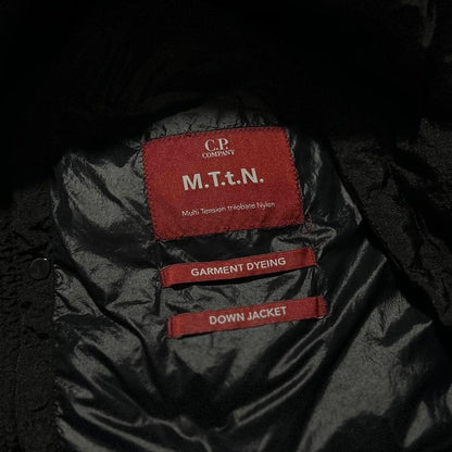 CP Company M.T.t.N Black Down Goggle Jacket - Known Source