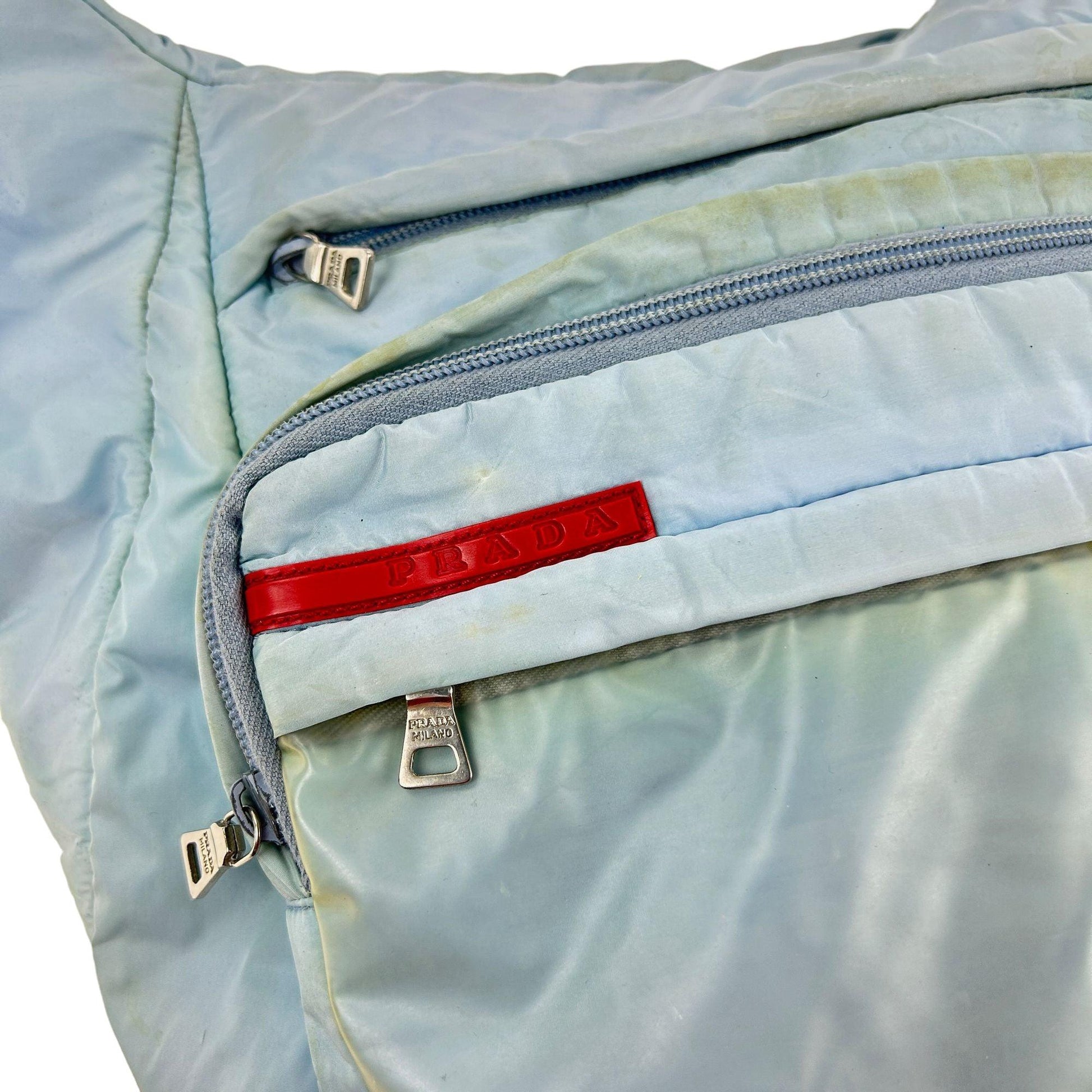 Vintage 1999 Prada Transparent Pocket Cross Body Bag - Known Source