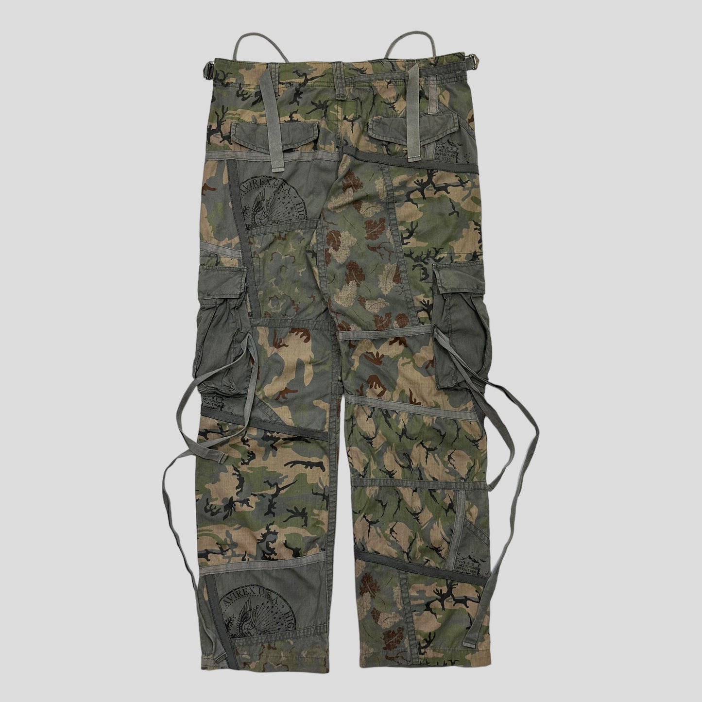 Avirex 00’s Split Camo Ripstop Bondage Cargo’s - 32 - Known Source