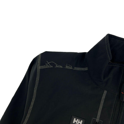 Vintage Helly Hansen Soft Shell Workwear Jacket Size L - Known Source
