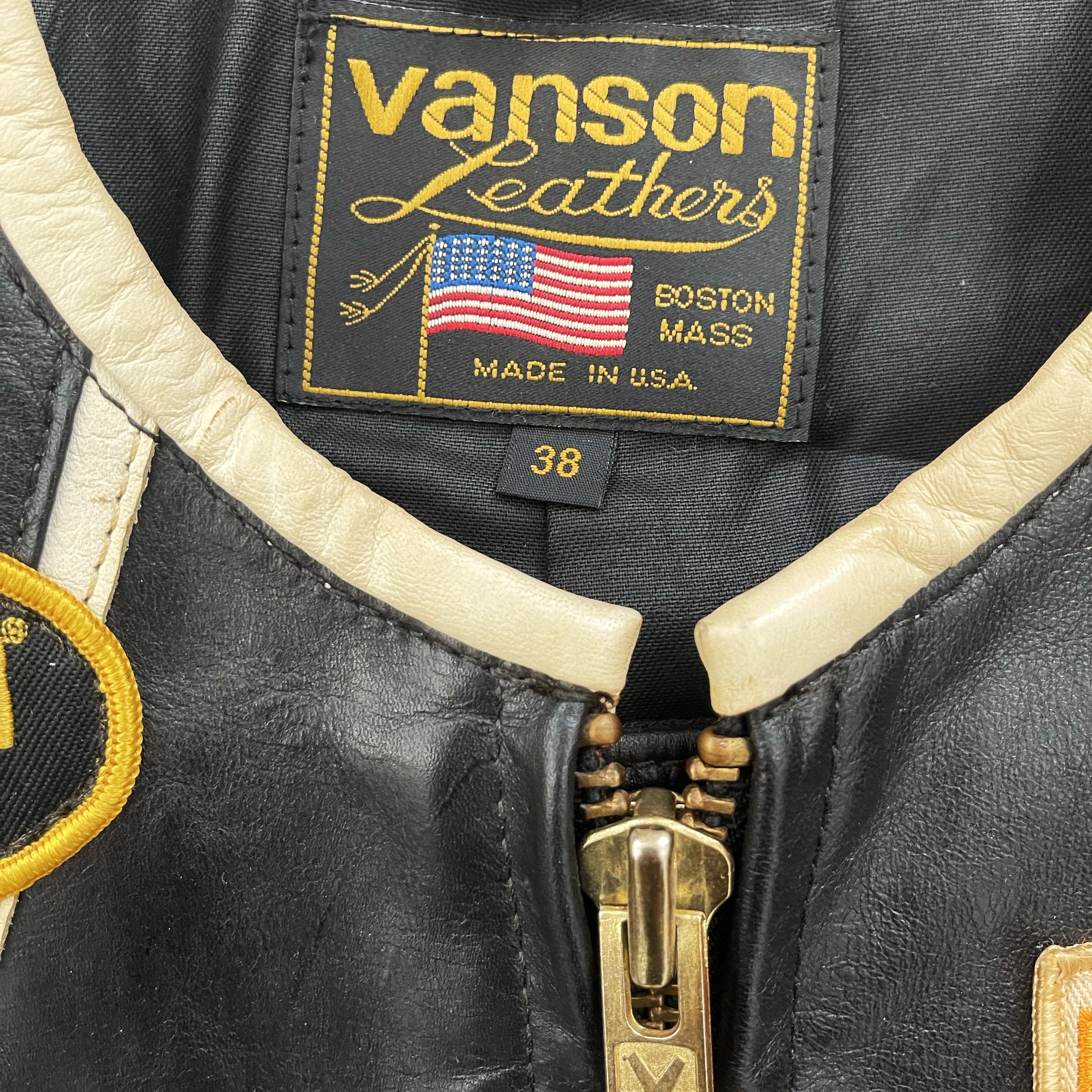 Vanson Leathers One Star Motorcycle Racer Jacket – Known Source