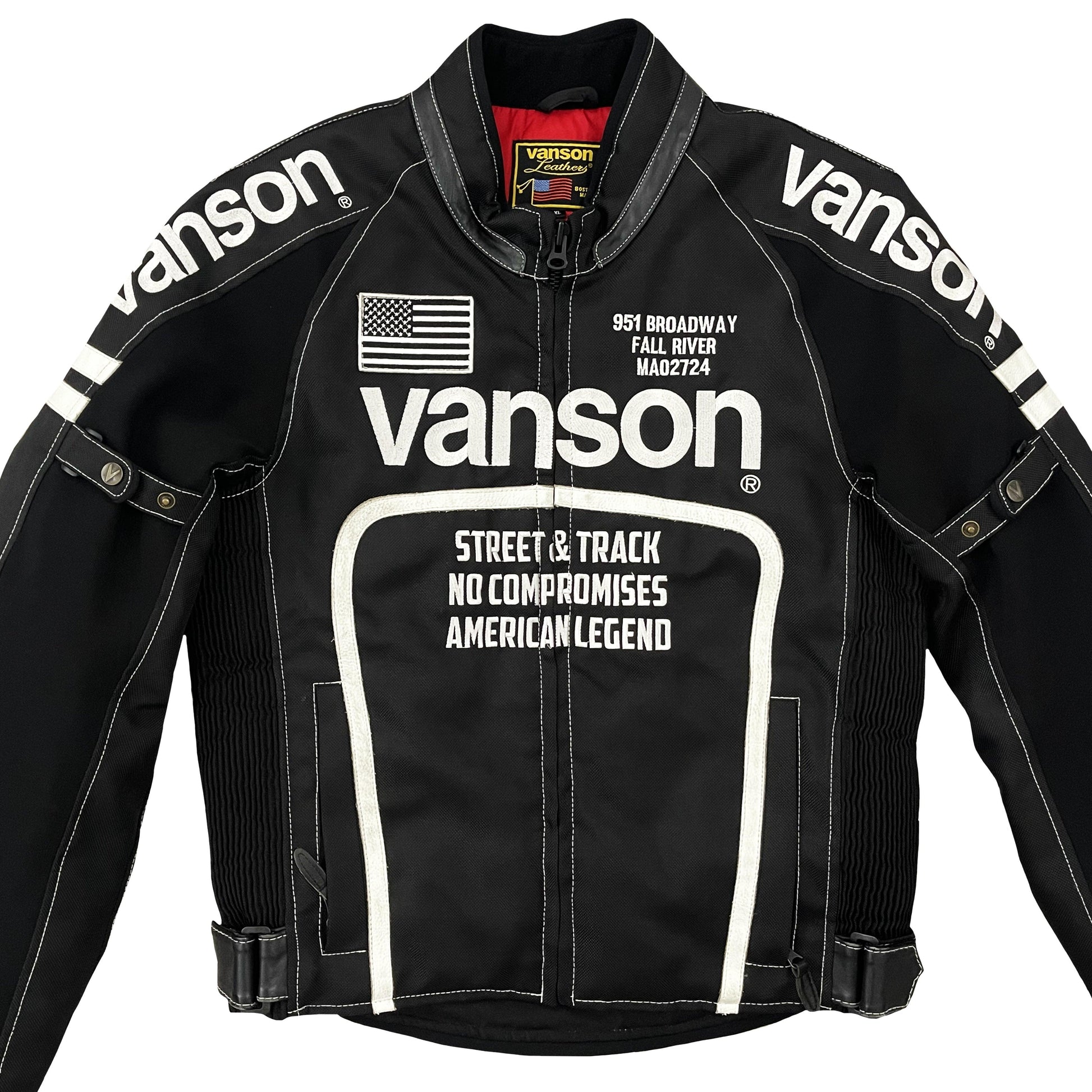 Vanson Leathers Motorcycle Mesh Racer Jacket - Known Source