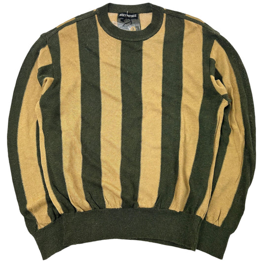 Vintage Issey Miyake Striped Knit Jumper Size S