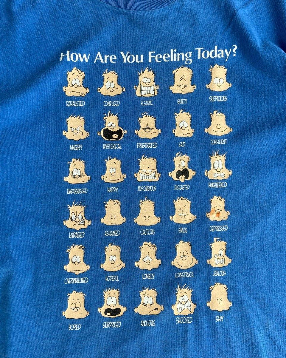 90'S 'HOW ARE YOU FEELING TODAY' TEE - XL - Known Source