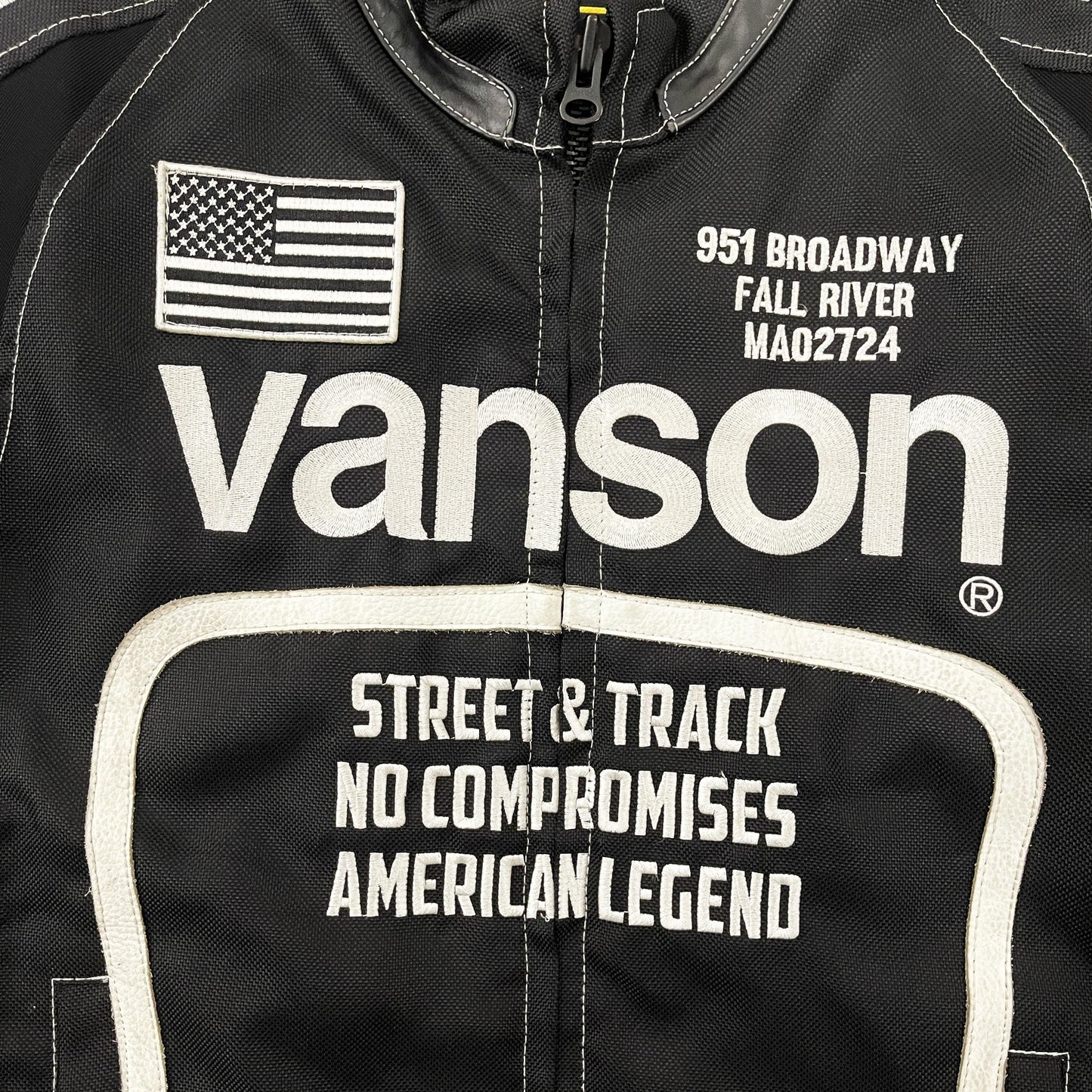 Vanson Leathers Motorcycle Mesh Racer Jacket - Known Source