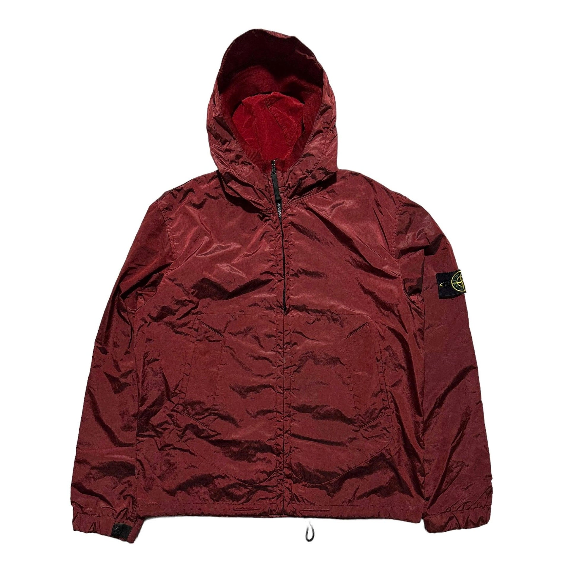 Stone Island Red Nylon Shimmer Jacket - Known Source