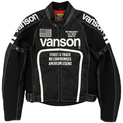 Vanson Leathers Motorcycle Mesh Racer Jacket - Known Source