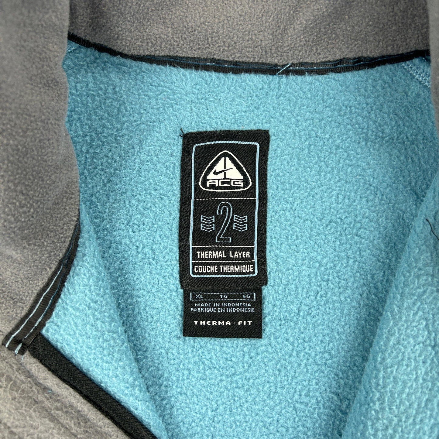 Vintage Nike ACG Fleece Jacket Size XL - Known Source
