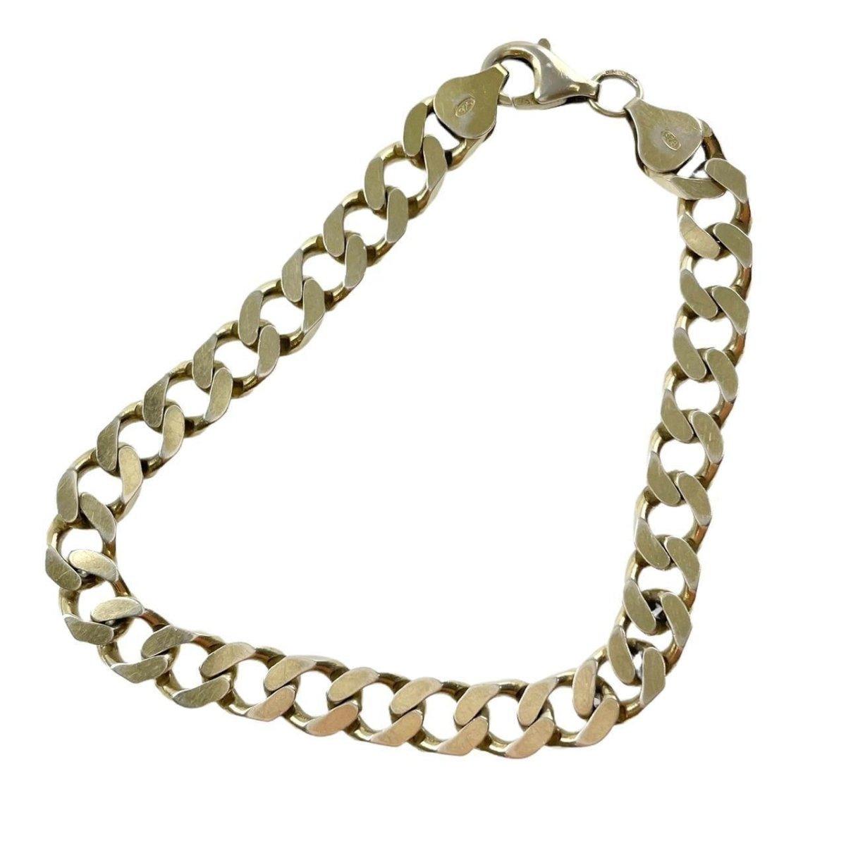 925 Sterling silver curb chain bracelet - Known Source