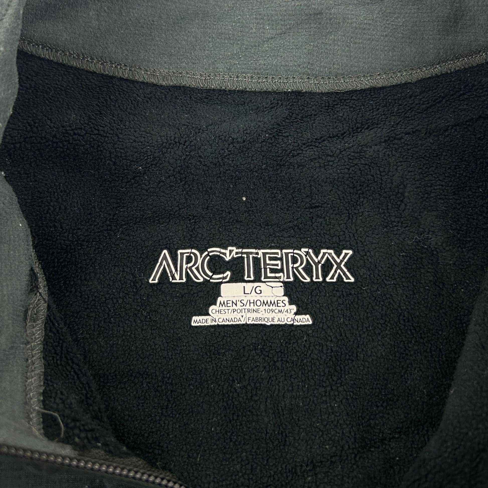 Vintage Arcteryx Fleece Jacket Size M - Known Source