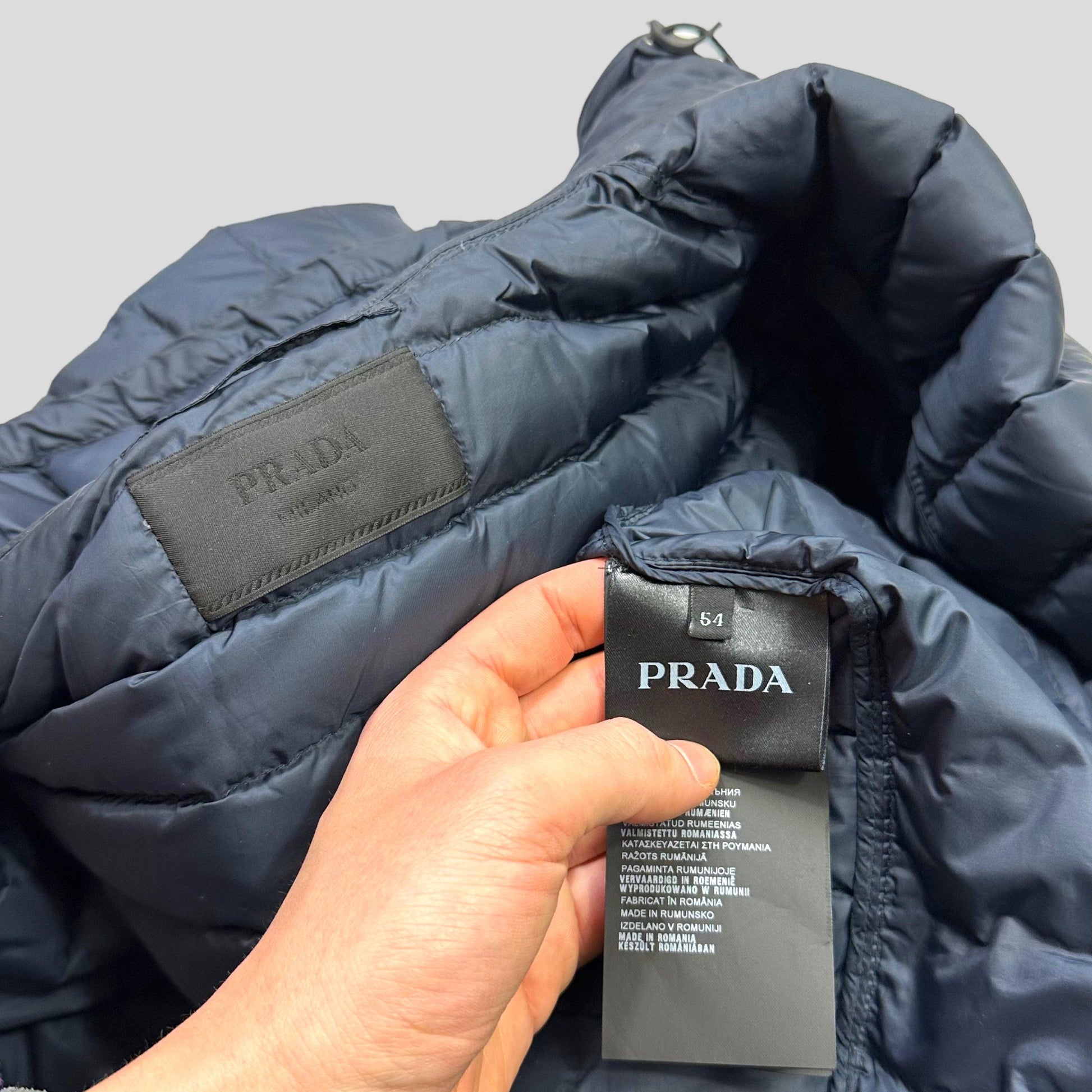 Prada Milano 2015 Down Puffer Jacket - L - Known Source