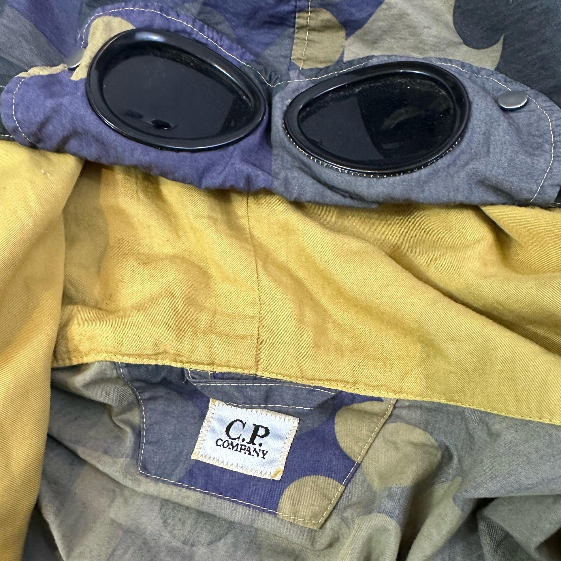 CP Company Swedish Camo Zip Up Goggle Hood Jacket - Known Source