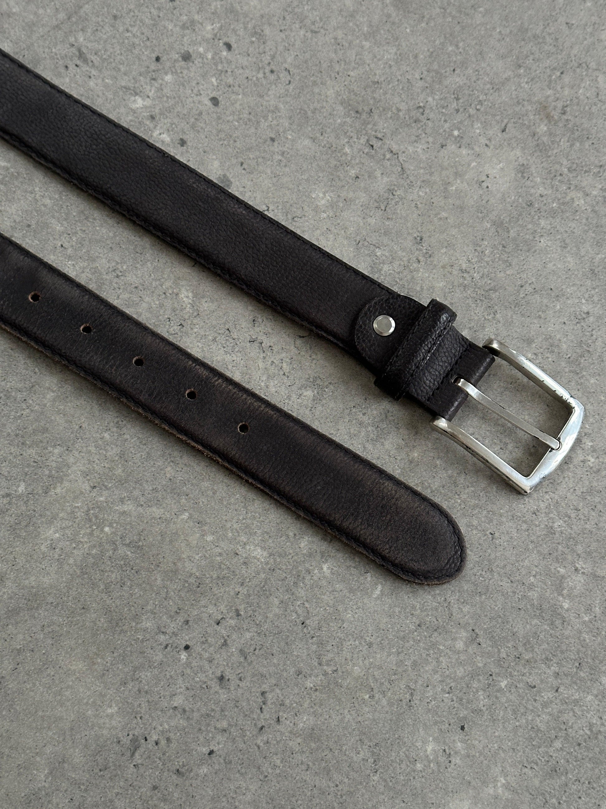Vintage Leather Belt - W35-W39 - Known Source