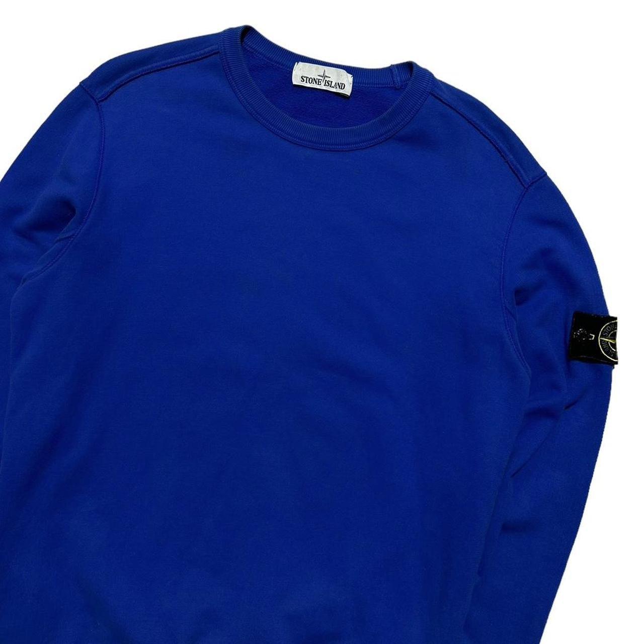 Stone Island Royal Blue Pullover Crewneck - Known Source