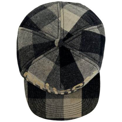 Vintage Stussy Checkered Snapback Hat