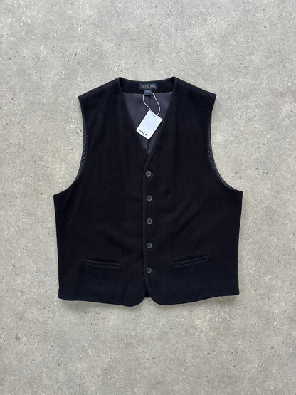 Vintage Wool Cashmere Waistcoat - XL - Known Source