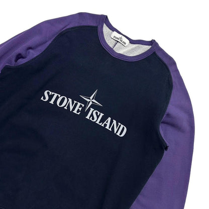 Stone Island Front Print Pullover Crewneck - Known Source