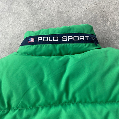 Polo Sport Ralph Lauren 1990s technical fleece lined puffer jacket (L) - Known Source