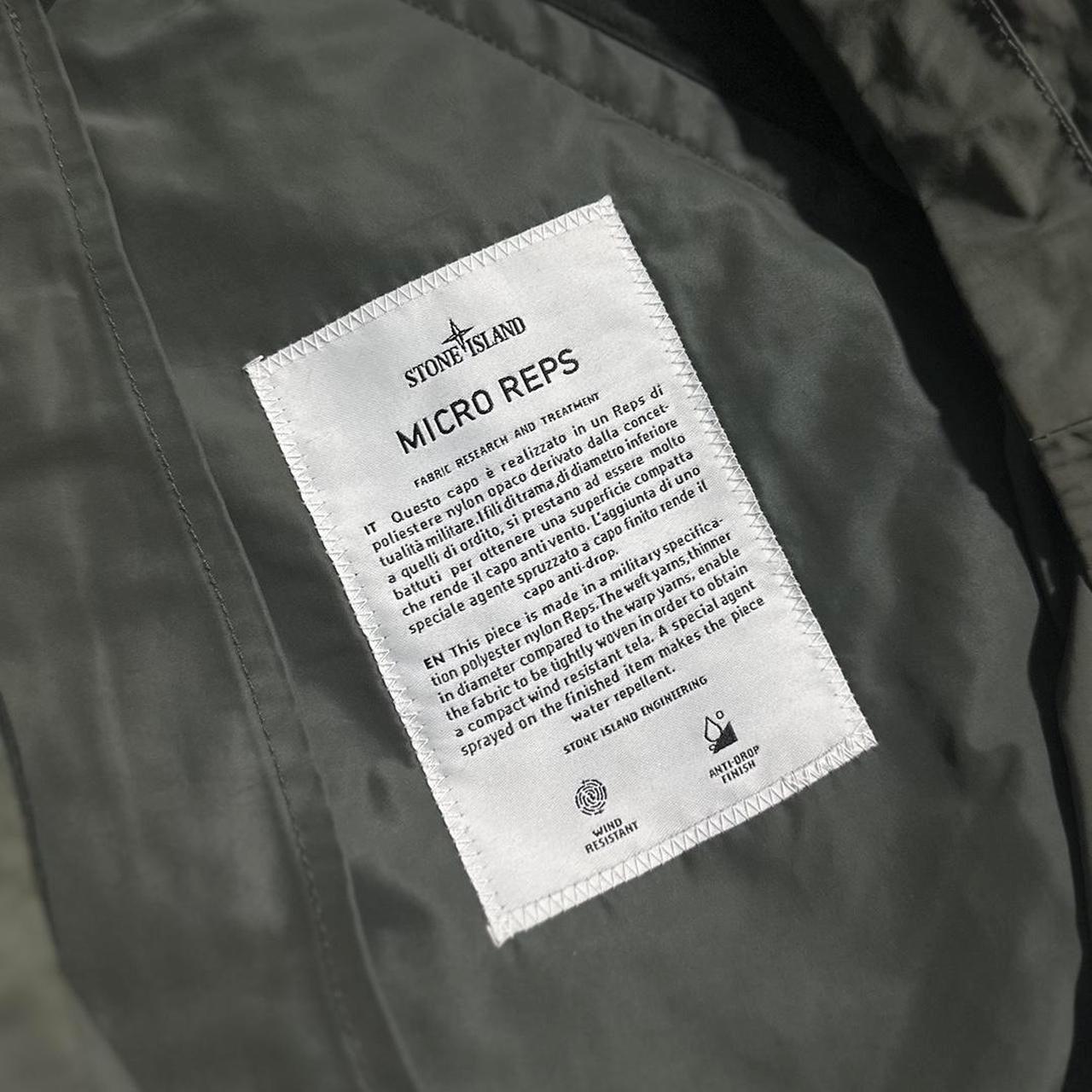 Stone Island Green Micro Reps Jacket - Known Source