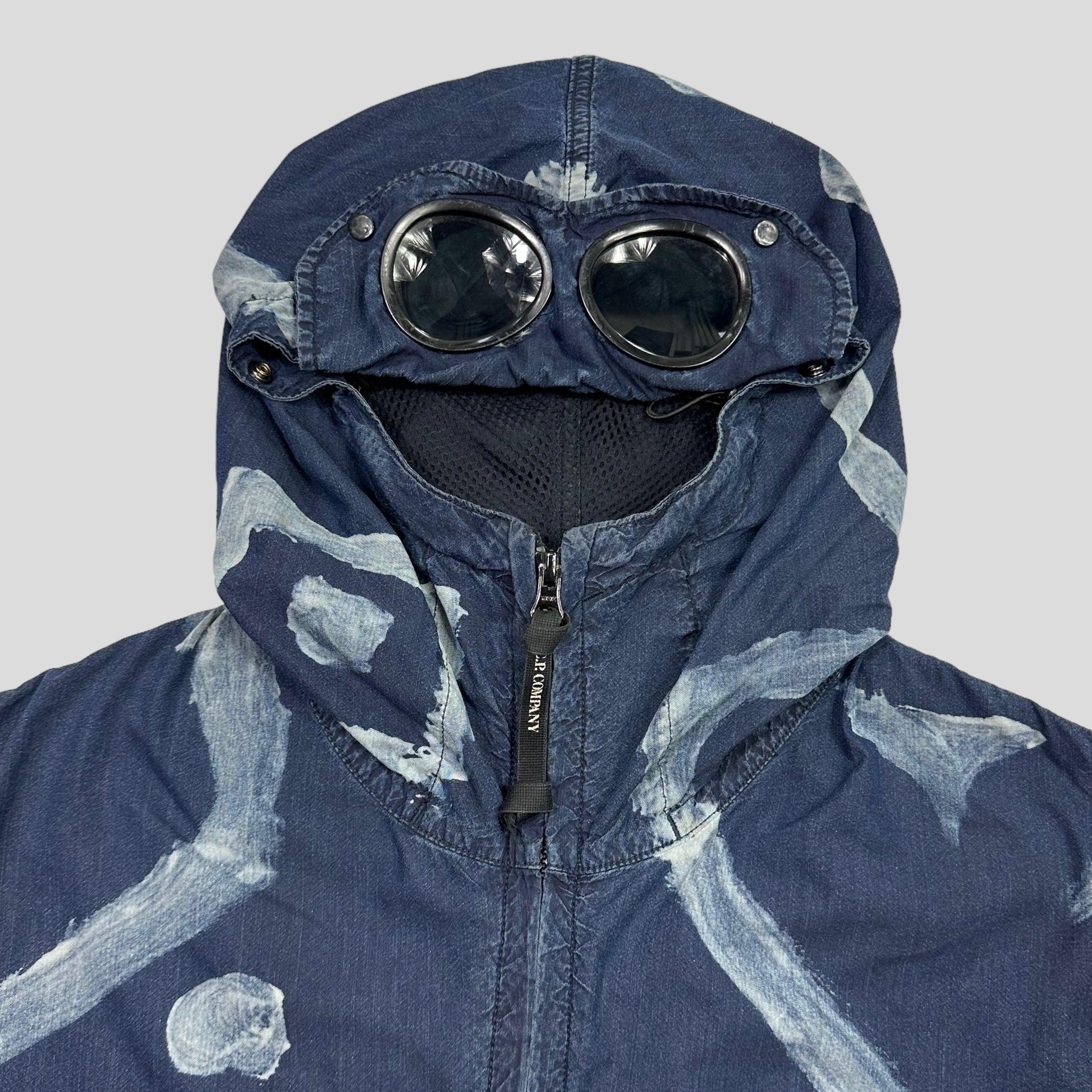 CP Company 1/500 Hand Painted Indigo 50 Goggle Jacket - IT50 - Known Source