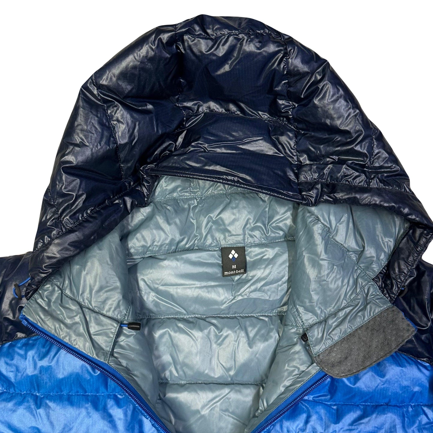 Montbell Two Tone Down Puffer Jacket In Blue ( M ) - Known Source