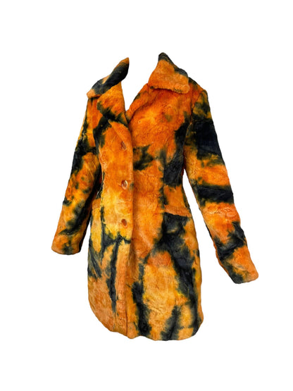 1990s Emanuela faux fur coat - Known Source