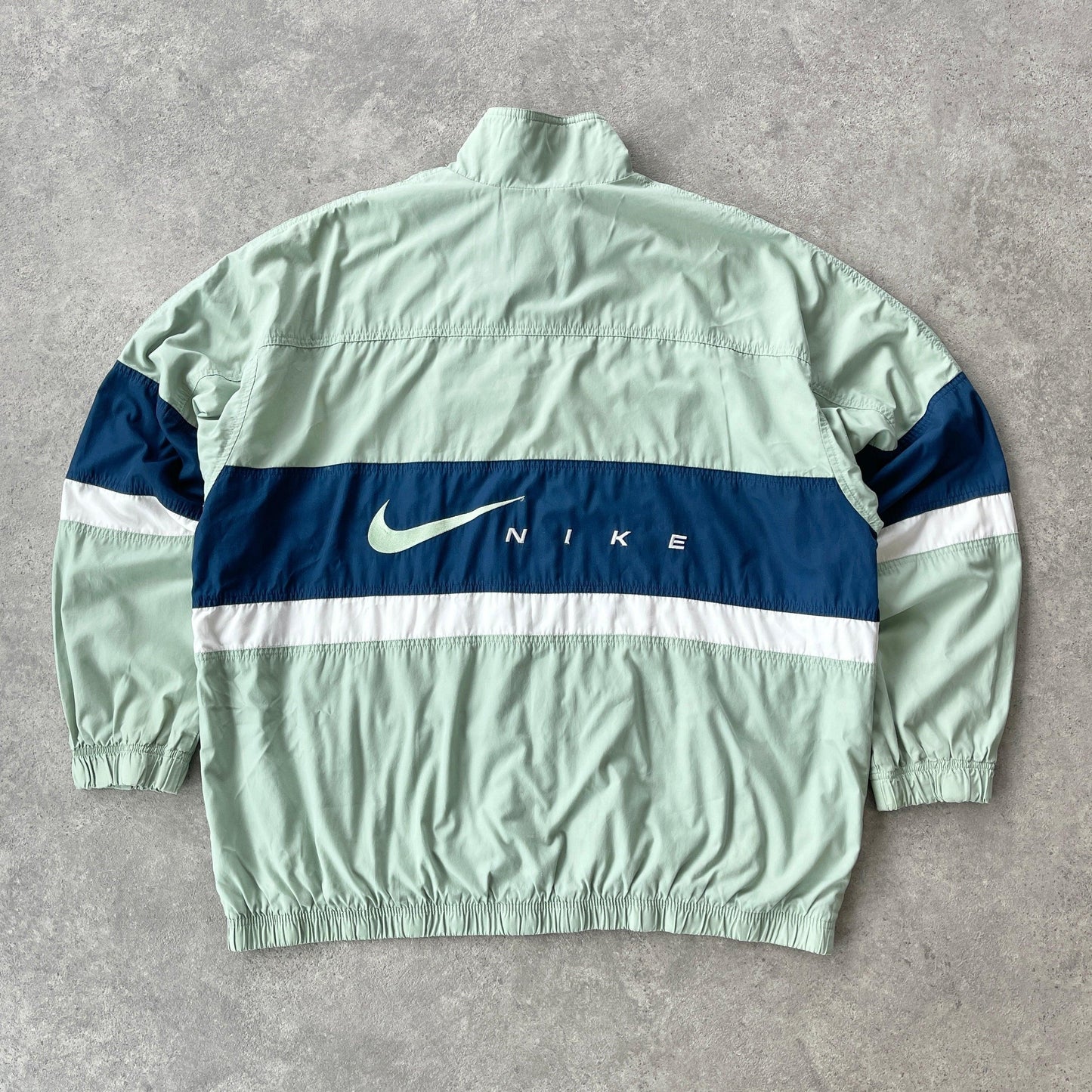 Nike 1990s lightweight embroidered track jacket (XL) - Known Source