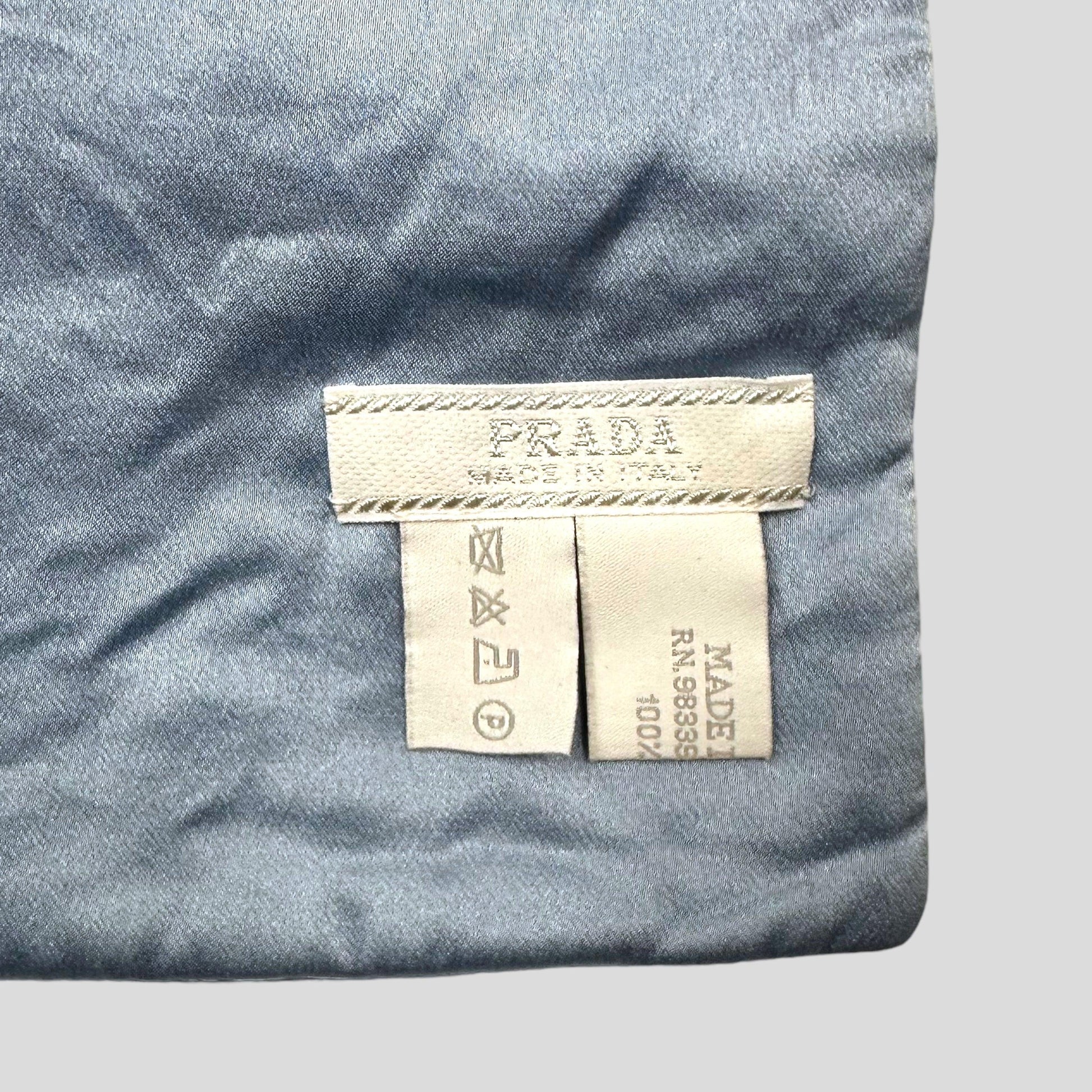 Prada 90’s Silk Belted Scarf - Known Source