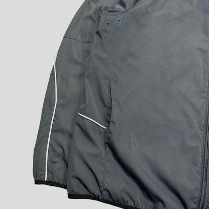 Nike 2003 Fleece Lined Ventilated Nylon Jacket - L - Known Source