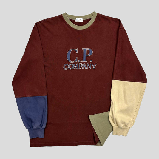 CP Company 90’s Colourblock Crewneck - M - Known Source