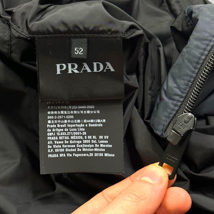 Prada Milano 2019 Laminated Nylon Padded Jacket - L - Known Source
