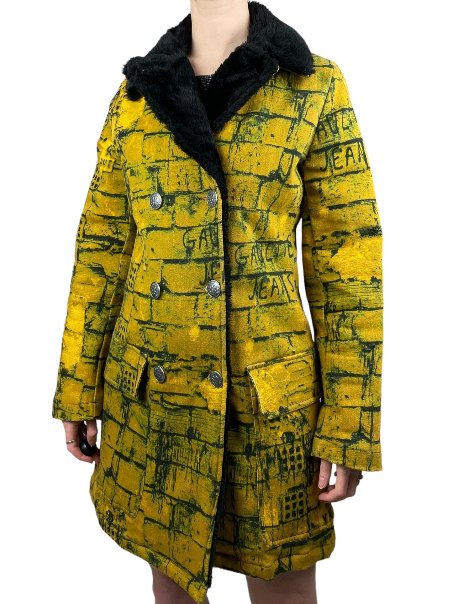 AW 1997 Jean Paul Gaultier Fight Racism coat - Known Source