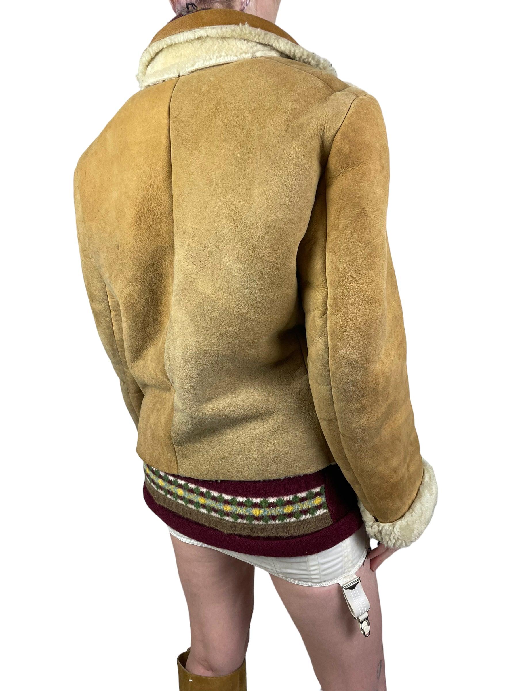 Vivienne Westwood AW1988 reissue of AW1982 Nostalgia of Mud shearling jacket - Known Source