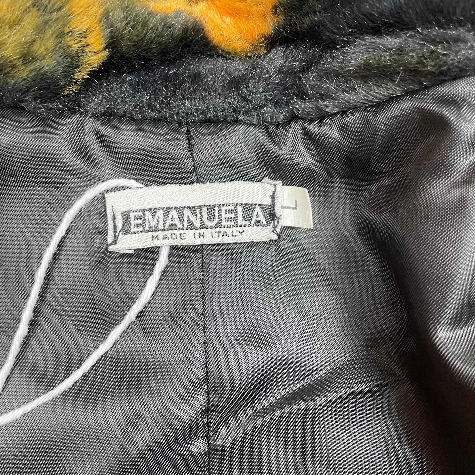 1990s Emanuela faux fur coat - Known Source