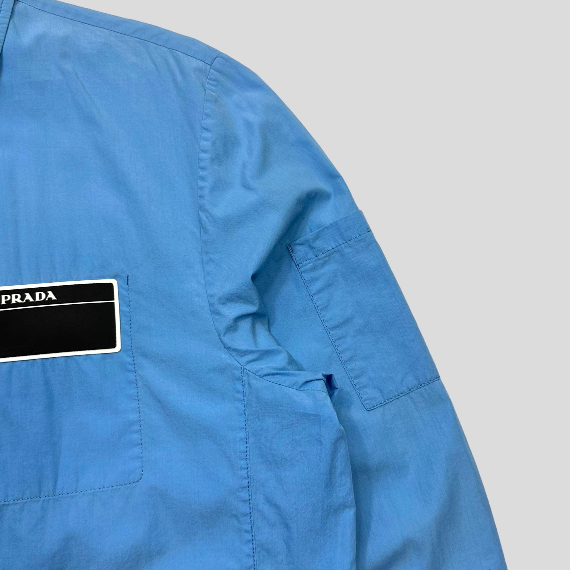 Prada Milano 2018 Rubber Logo Work Jacket - IT50 - Known Source