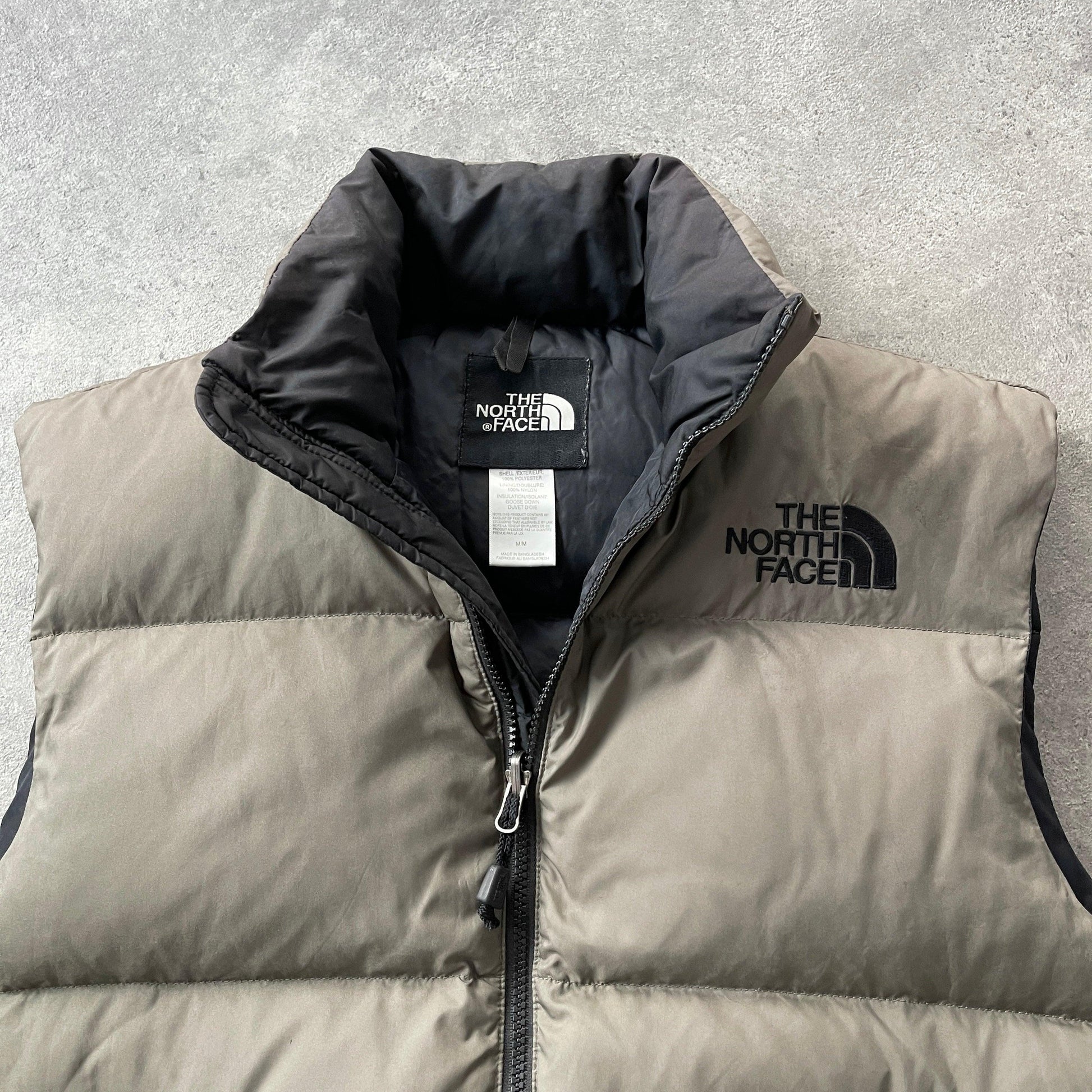 The North Face Nuptse 600 down puffer gilet (M) - Known Source
