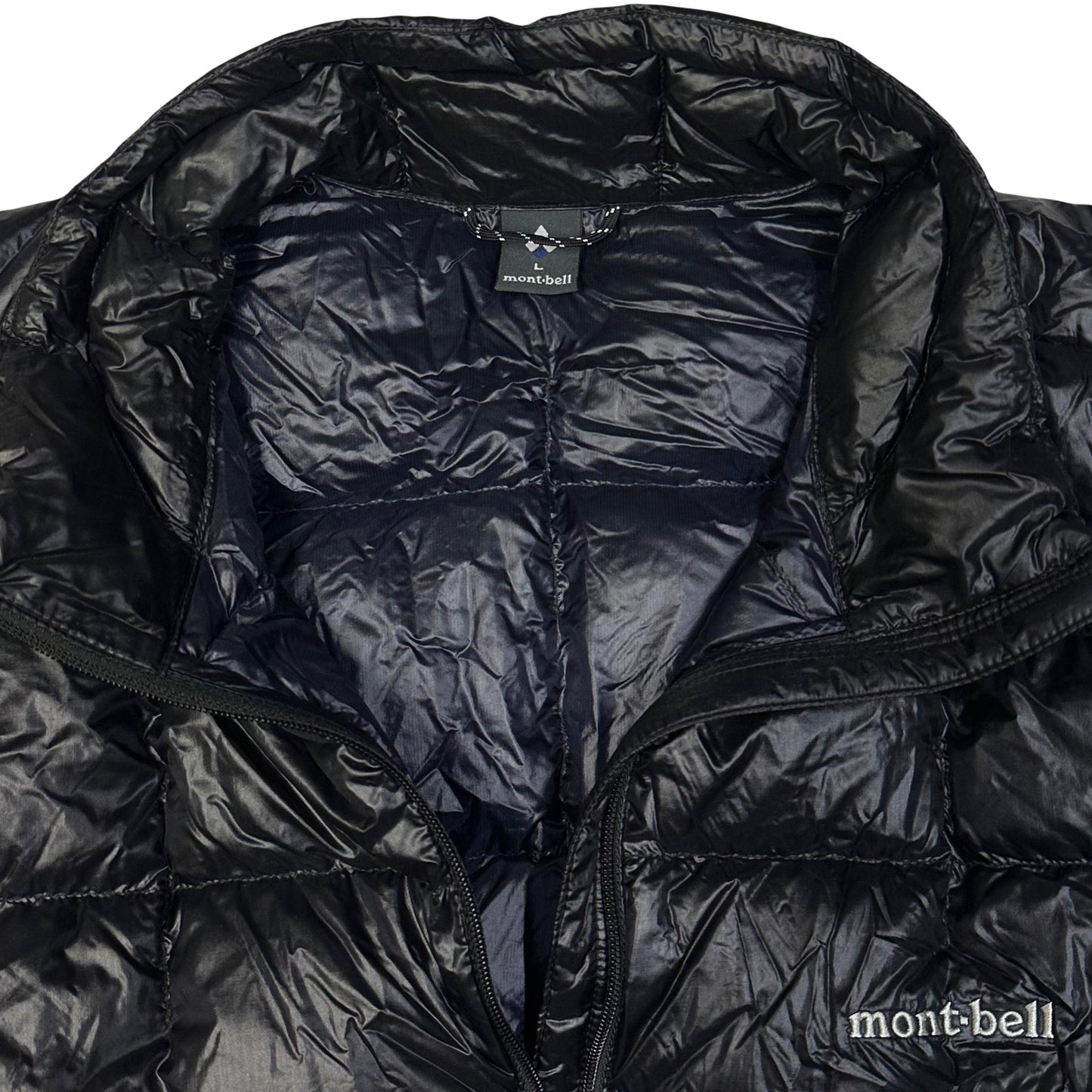 Montbell Square Stitch Down Puffer Jacket In Black ( L ) - Known Source
