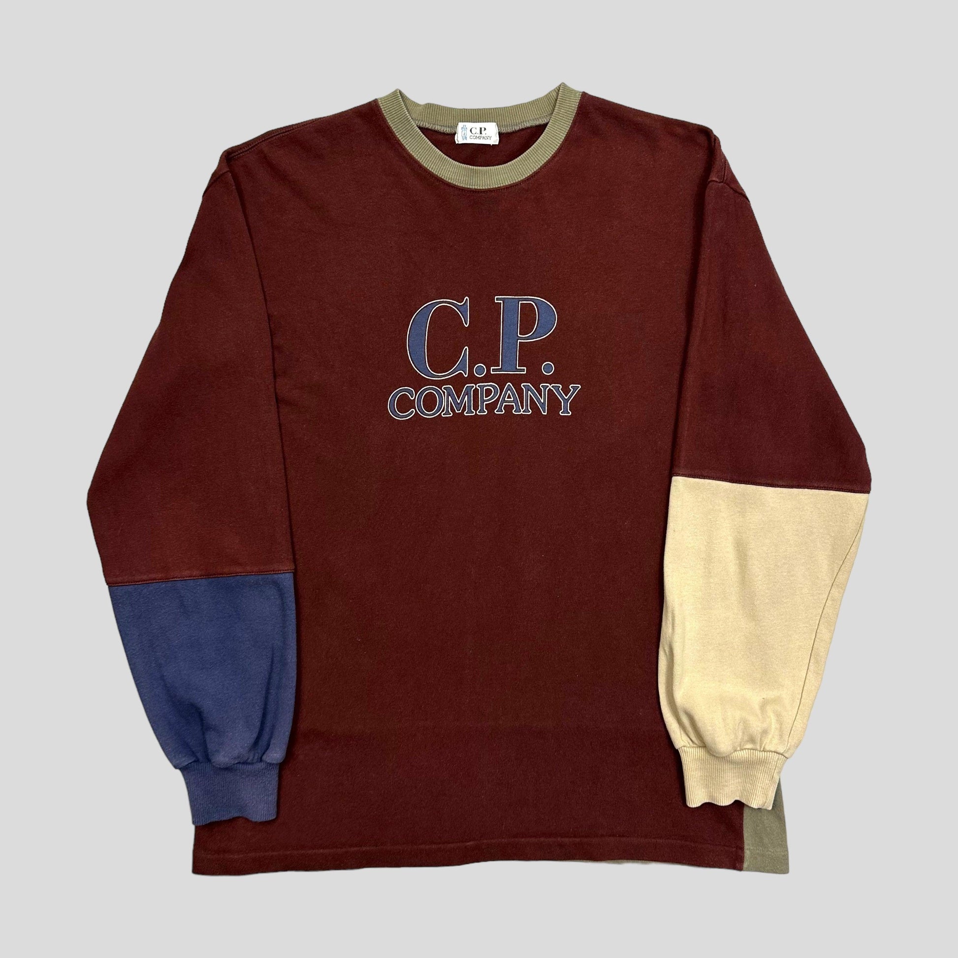 CP Company 90’s Colourblock Crewneck - M - Known Source
