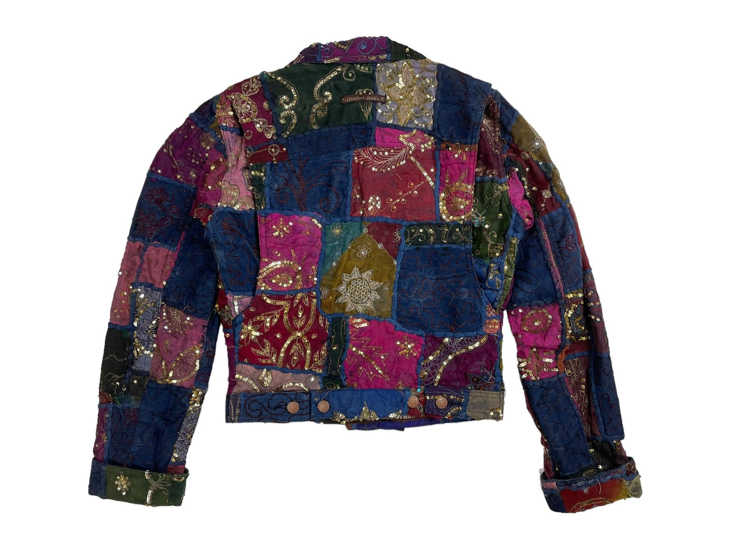 S/S 1999 Jean Paul Gaultier patchwork jacket - Known Source