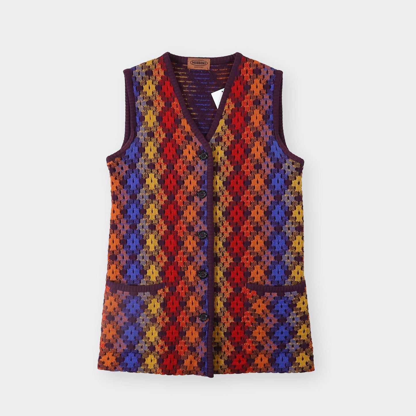 Missoni Vintage Sweater Vest - Small - Known Source