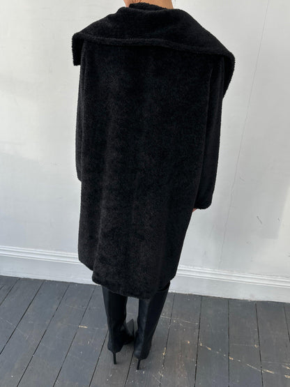 Max Mara Alpaca Virgin Wool Teddy Coat - M/L - Known Source