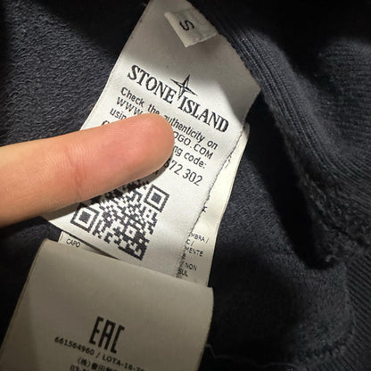 Stone Island Pullover Cotton Hoodie with Drawstrings - Known Source