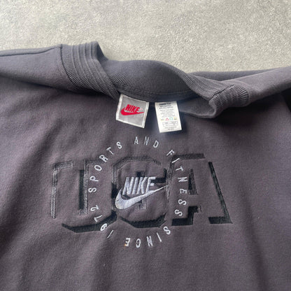 Nike RARE 1990s ‘ USA sports and fitness’ heavyweight embroidered sweatshirt (L) - Known Source