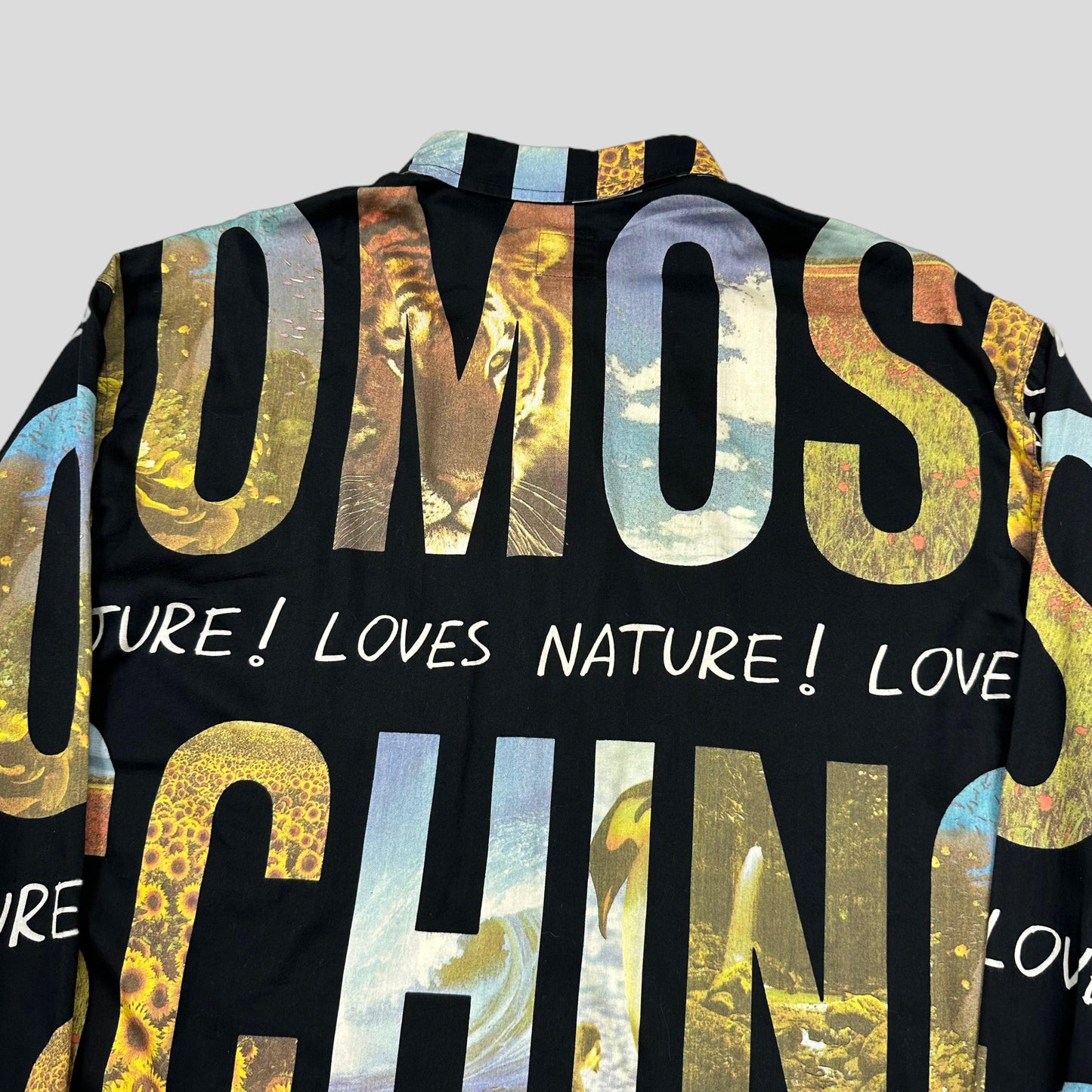 Moschino Jeans 1992 Nature Shirt - L/XL - Known Source