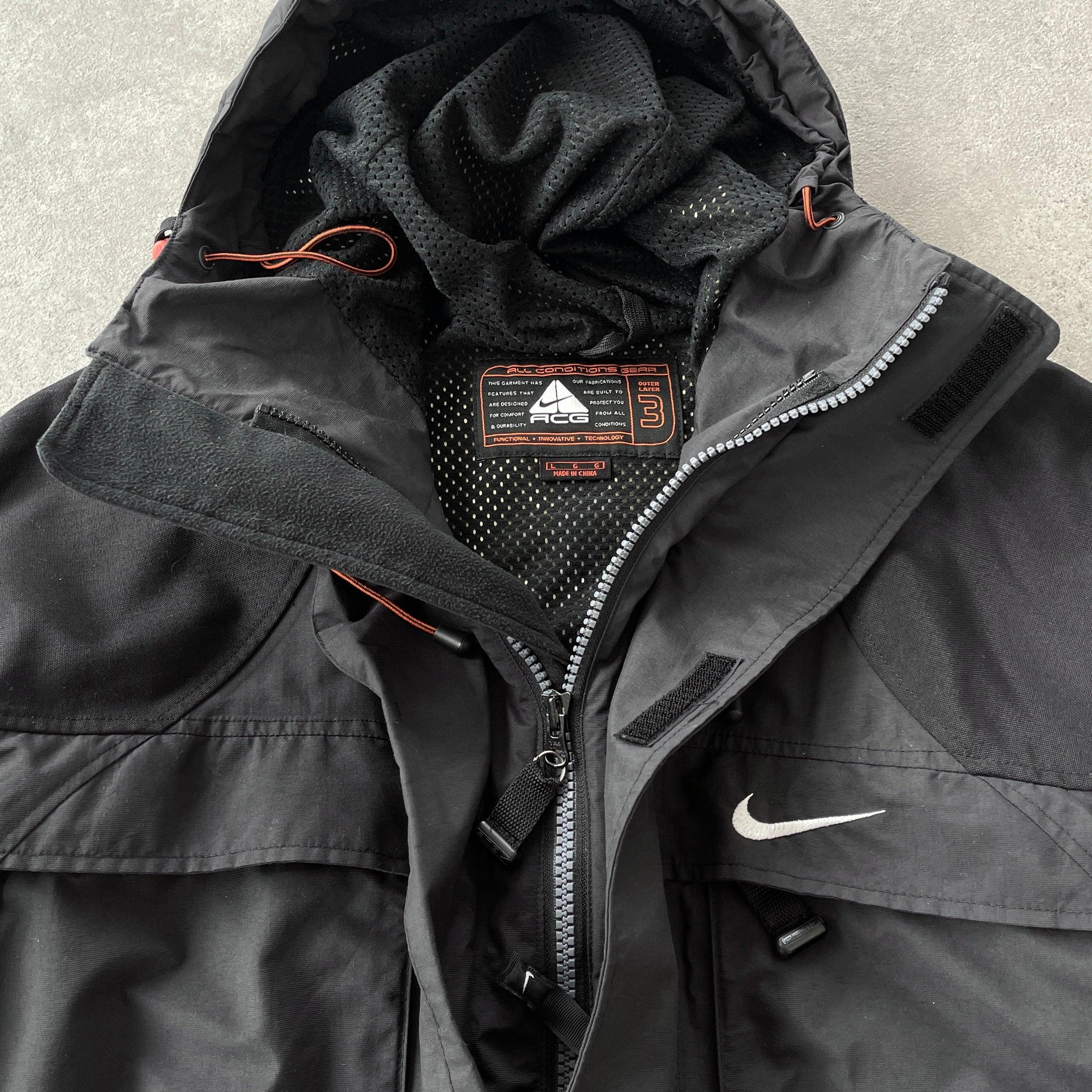 Vintage Nike F.i.t ACG Hooded Mens store Jacke