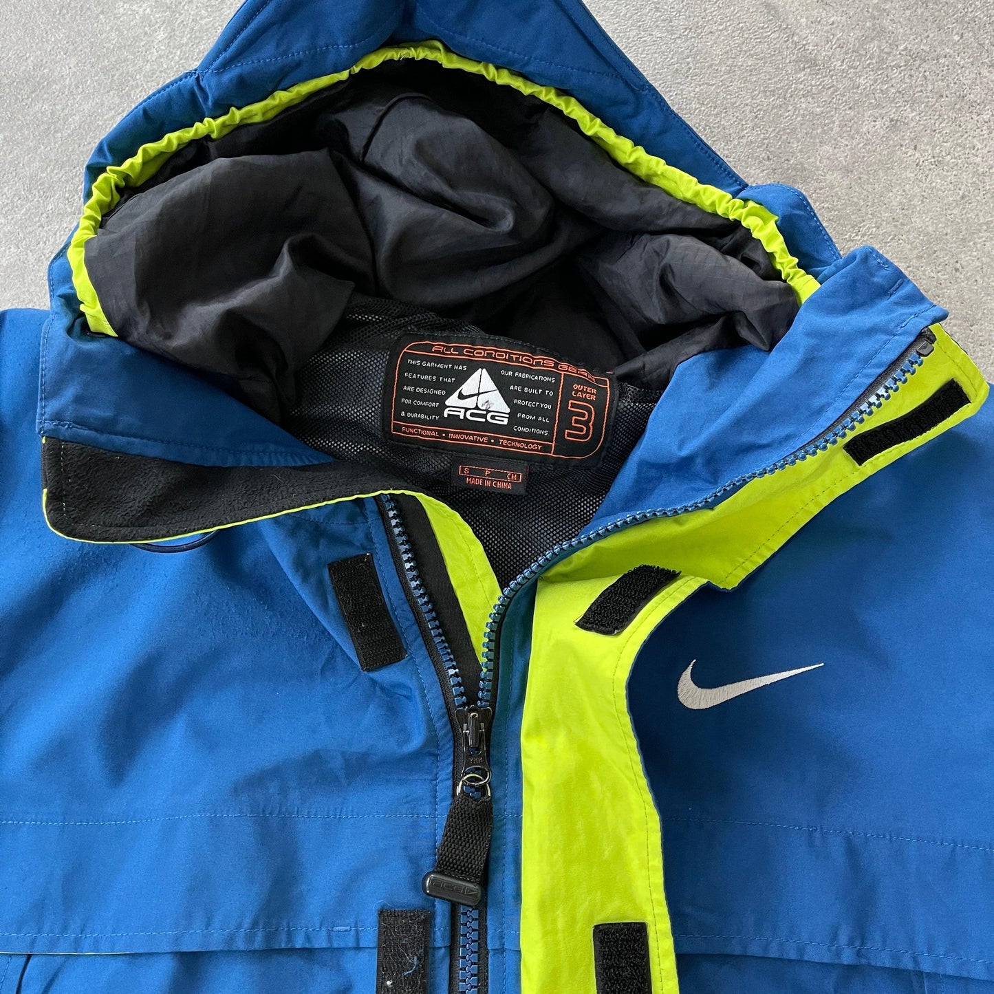 Nike ACG 1990s storm fit heavyweight technical jacket (S) - Known Source