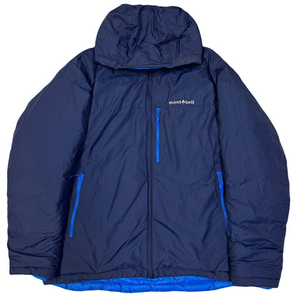 Montbell Reversible Down Puffer Jacket In Blue & Navy ( L ) - Known Source