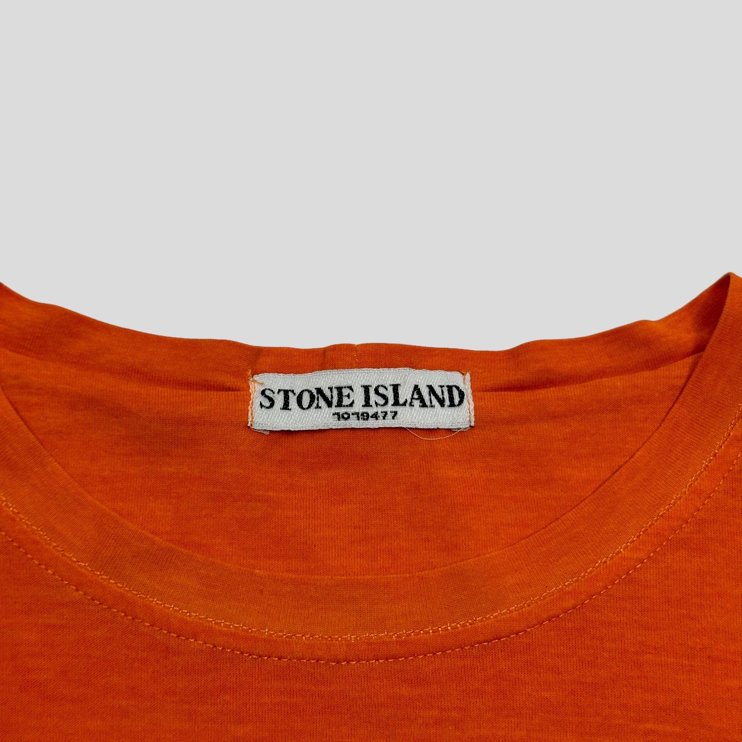 Stone Island SS07 Heather Orange Boxy T-shirt - M - Known Source