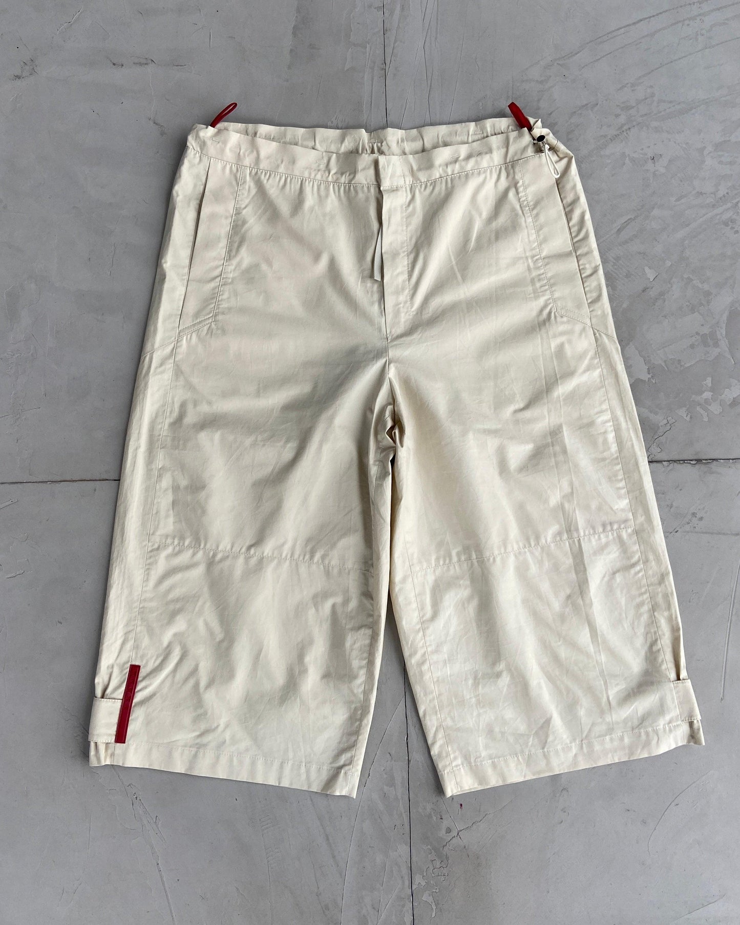 PRADA SPORT 2000'S OVER-KNEE LONG SHORTS - M - Known Source